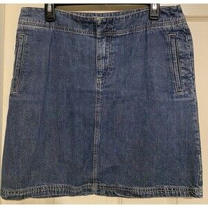 VTG Tommy Hilfiger Jeans Denim Skirt Mini Low Rise 90s Y2k Boho Preppy Cowgirl